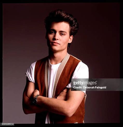 706 Johnny Depp Young Stock Photos & High